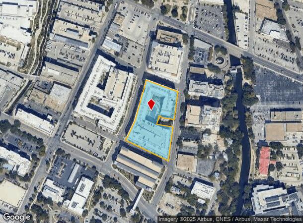 410 S Main Ave, San Antonio, TX Parcel Map