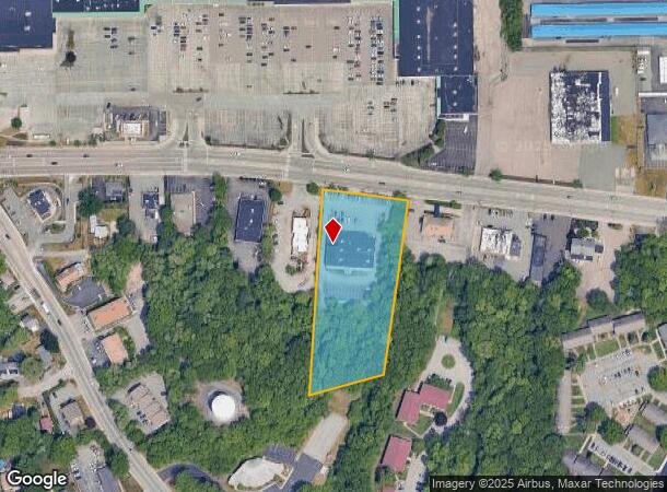 1551 Diamond Hill Rd, Woonsocket, RI Parcel Map