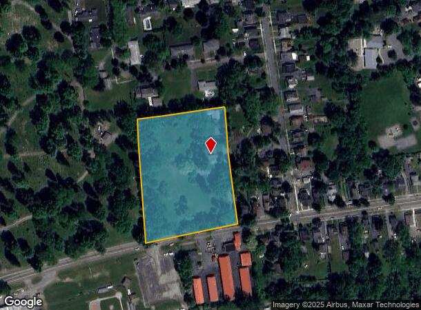 351 Elm St, Penn Yan, NY Parcel Map