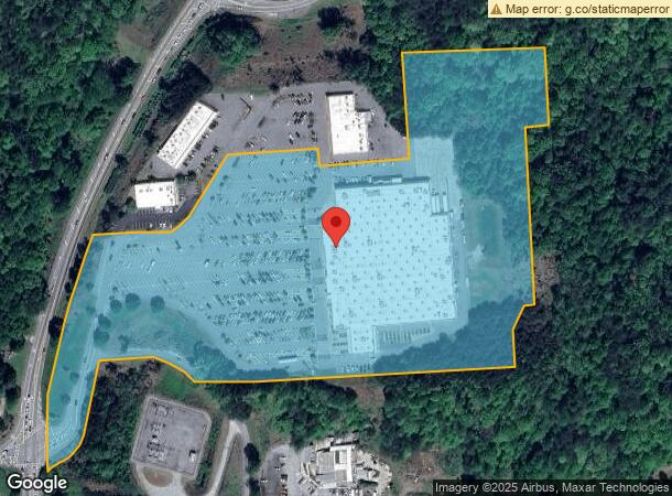  270 Walmart Way, Dahlonega, GA Parcel Map