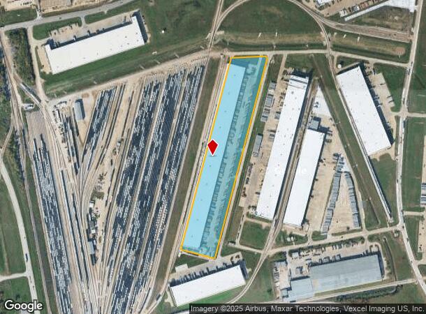  717 Logistics Dr, Baytown, TX Parcel Map
