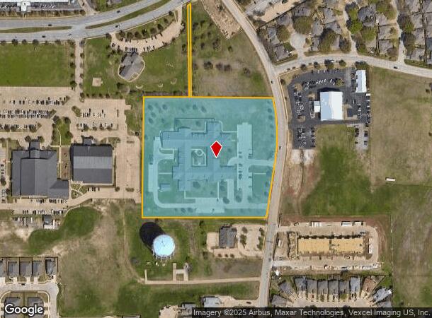  7100 Trail Lake Dr, Fort Worth, TX Parcel Map