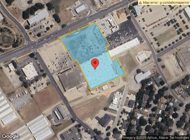  1615 W Henderson St, Cleburne, TX Parcel Map