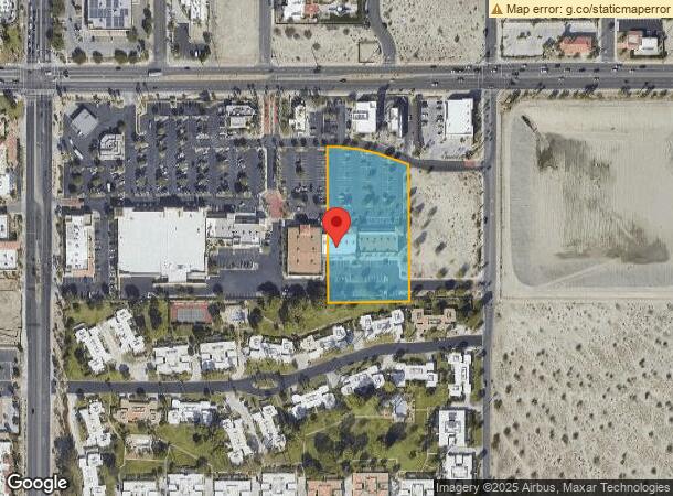  1717 E Vista Chino, Palm Springs, CA Parcel Map