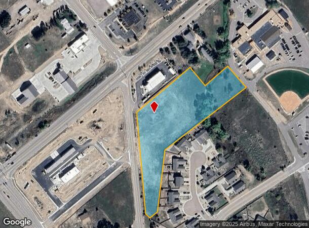 6905 N Meridian Sol Dr, Peyton, CO Parcel Map