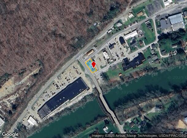  1009 Main St, Elkview, WV Parcel Map