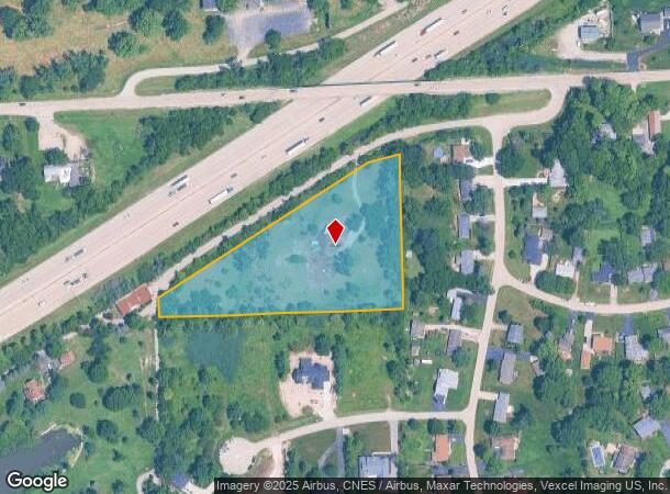 12425 W Frontage Rd S, Mokena, IL Parcel Map