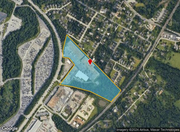  7071 Dorsey Run Rd, Elkridge, MD Parcel Map