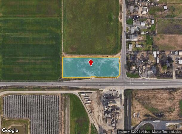  3707 W Main St, Turlock, CA Parcel Map