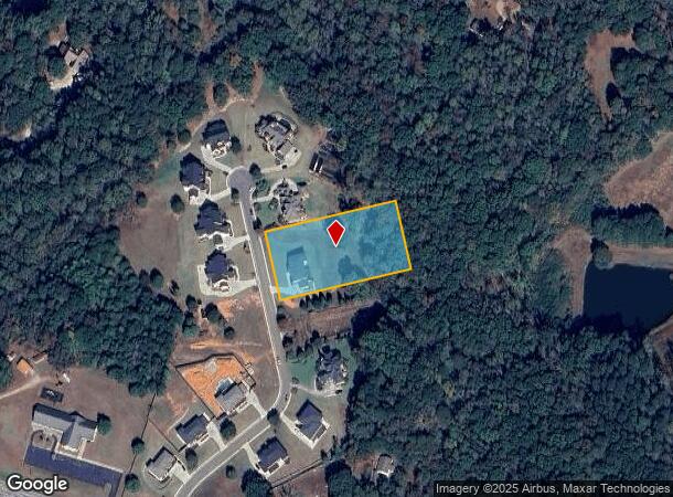  563 Versailles Dr, Auburn, GA Parcel Map