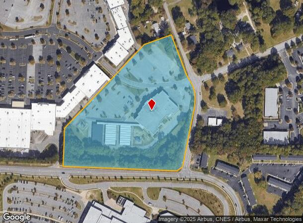  2600 Timber Dr, Garner, NC Parcel Map