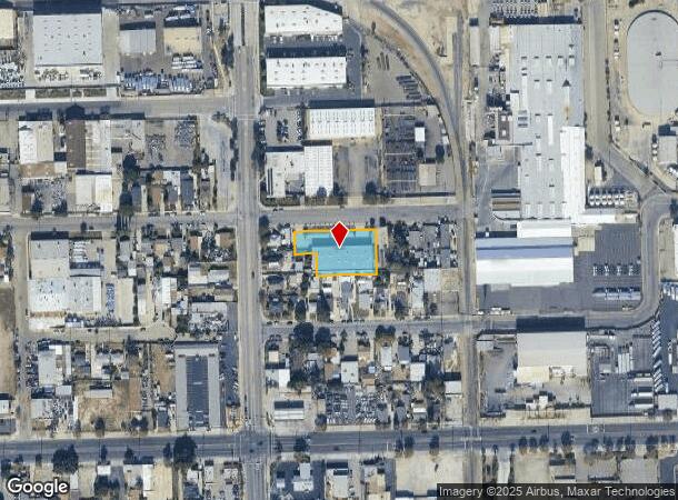 1256 E 3Rd St, Pomona, CA Parcel Map