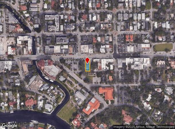  1302 E Las Olas Blvd, Fort Lauderdale, FL Parcel Map