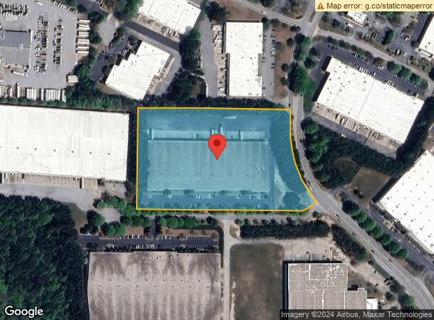  1500 Distribution Ct, Lithia Springs, GA Parcel Map