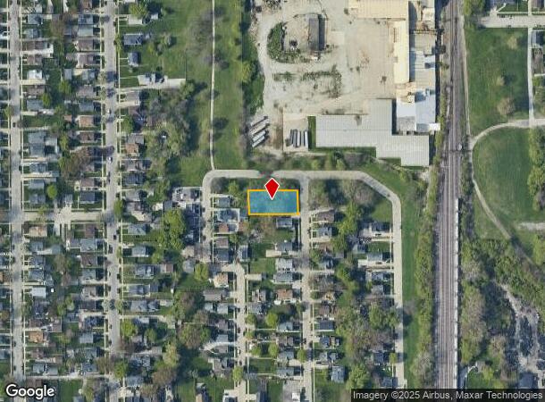  14Th Ave, Kenosha, WI Parcel Map