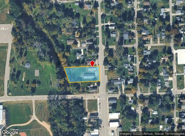 119 N Saginaw St, Byron, MI Parcel Map