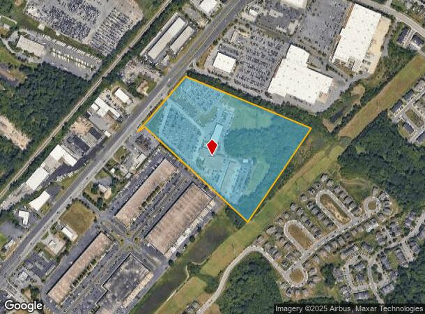 9801 Pulaski Hwy, Middle River, MD Parcel Map