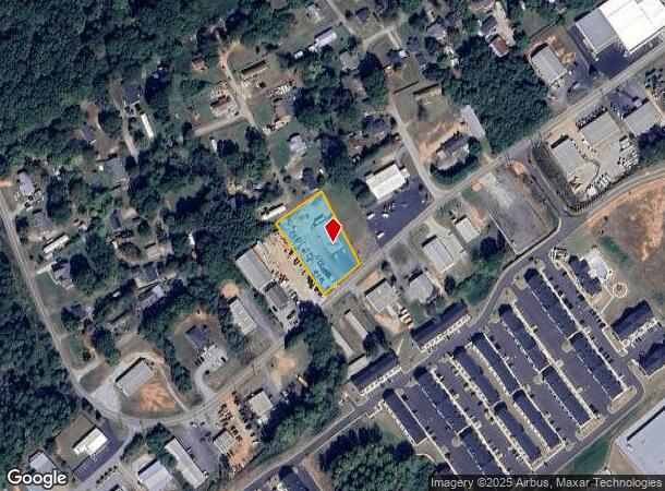 250 Giles Dr, Boiling Springs, SC Parcel Map
