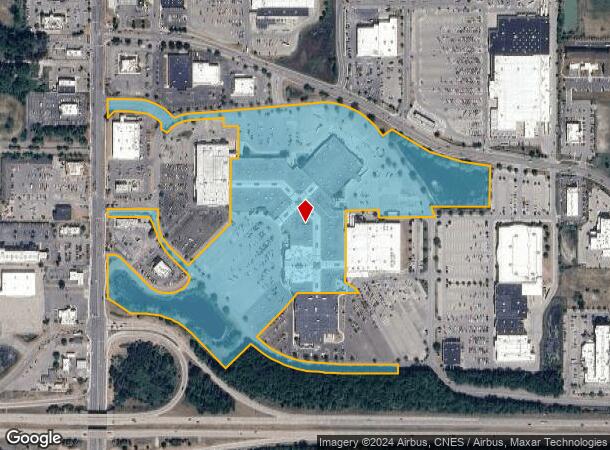  6800 Eastman Ave, Midland, MI Parcel Map