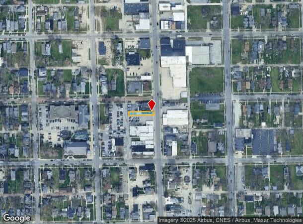 2106 S Calhoun St, Fort Wayne, IN Parcel Map