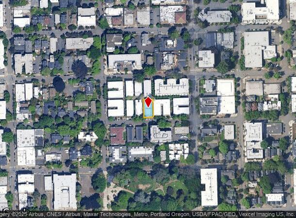  1943 Nw Irving St, Portland, OR Parcel Map