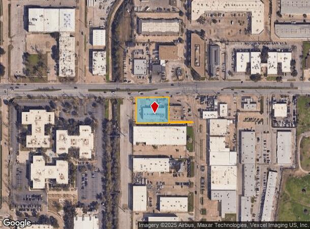  2574 Walnut Hill Ln, Dallas, TX Parcel Map