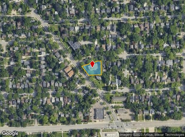 1400 Morton Ave, Ann Arbor, MI Parcel Map