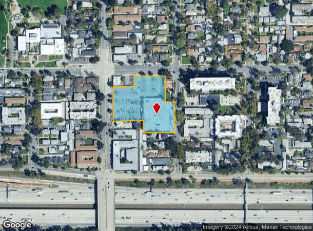  442-452 N Los Robles Ave, Pasadena, CA Parcel Map