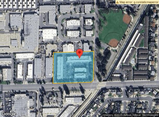  411 W Lambert Rd, Brea, CA Parcel Map