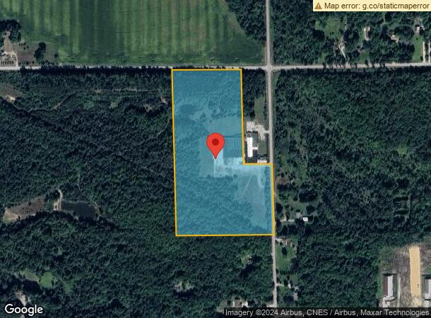  6556 Oak Rd, Vassar, MI Parcel Map