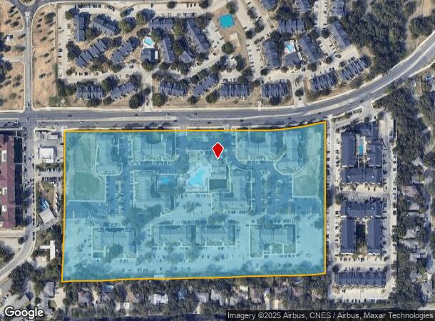 6802 Utsa Blvd, San Antonio, TX Parcel Map