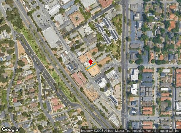 401 1St St, Los Altos, CA Parcel Map