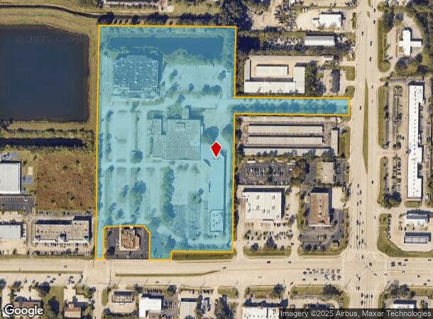  1557 Palm Bay Rd, Palm Bay, FL Parcel Map