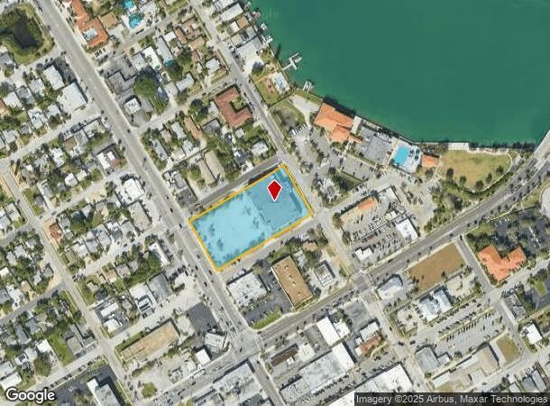  7625 Blind Pass Rd, St Pete Beach, FL Parcel Map