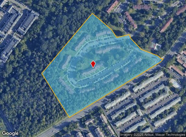 River Rd, Highland Park, NJ Parcel Map