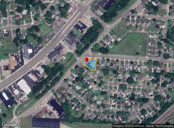  2909 Princeton Ave, Middletown, OH Parcel Map