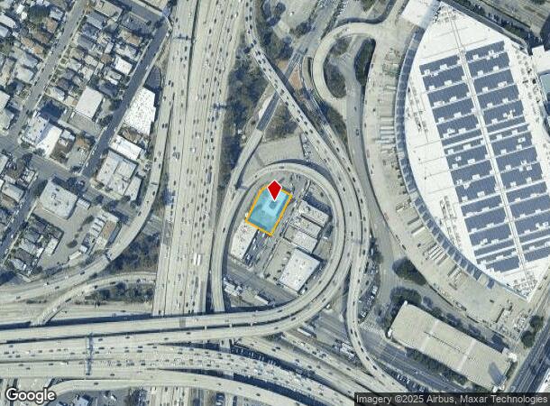  1441 Wright St, Los Angeles, CA Parcel Map