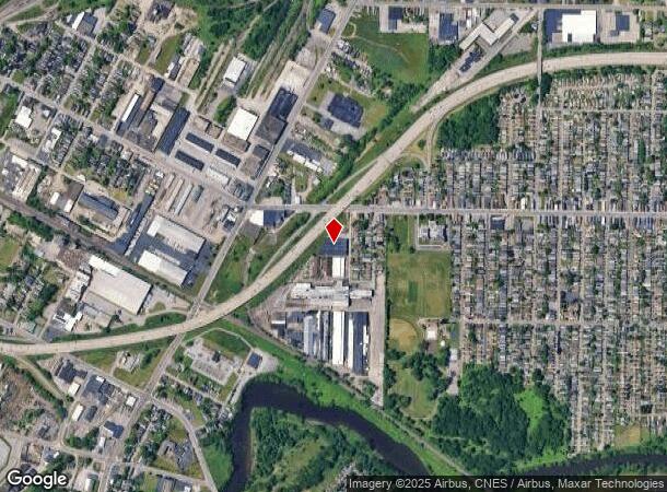  128 Roberts Ave, Buffalo, NY Parcel Map