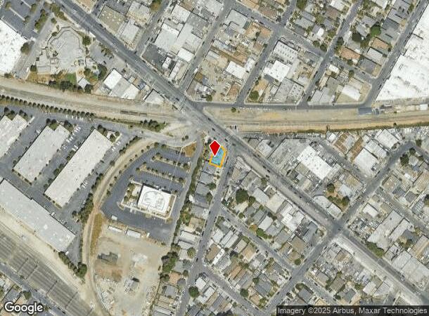  2796 Middlefield Rd, Redwood City, CA Parcel Map