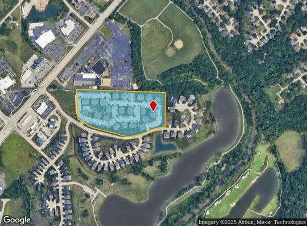 Miralago Way, St Peters, MO Parcel Map