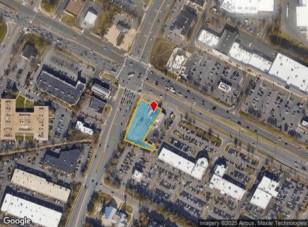  13921 Route 50 Hwy, Chantilly, VA Parcel Map