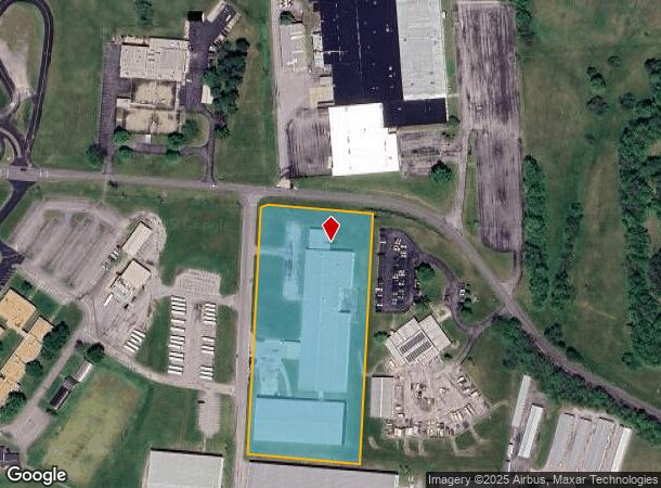 510 Tapp Rd, Harrodsburg, KY Parcel Map