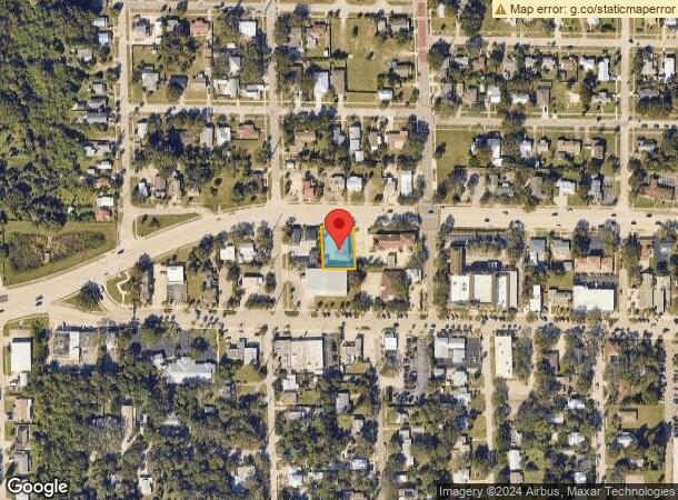  405 E Strawbridge Ave, Melbourne, FL Parcel Map