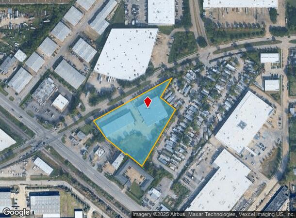  7255 W 43Rd St, Houston, TX Parcel Map
