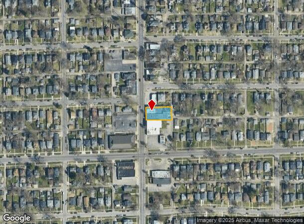  2206 Miami St, South Bend, IN Parcel Map