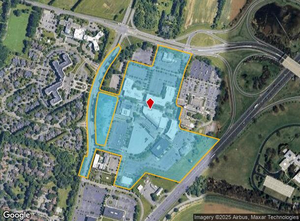College Rd W, Plainsboro, NJ Parcel Map