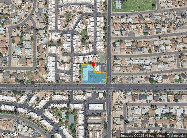 4714 W Olive Ave, Glendale, AZ Parcel Map