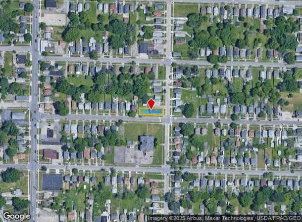  1854 Hamilton Ave, Lorain, OH Parcel Map