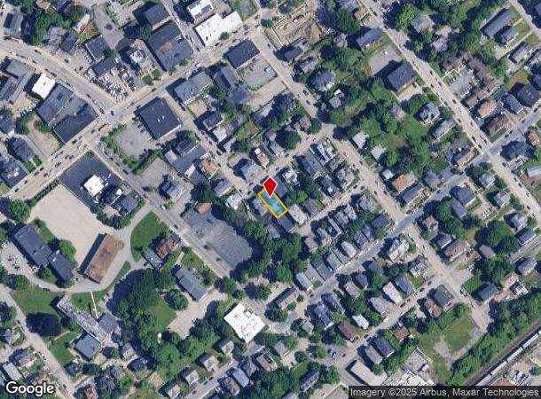  7 Mount Pleasant St, Worcester, MA Parcel Map