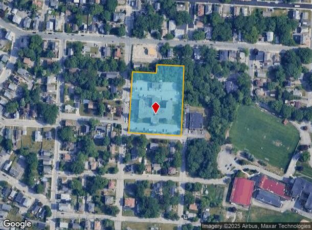  4 Saint Joseph St, Woonsocket, RI Parcel Map